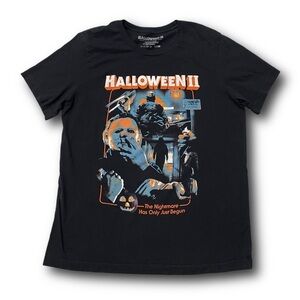 Halloween II Michael Mayers 1981 Horror movie Graphic T-Shirt - size Large